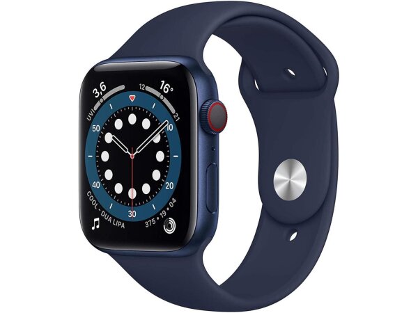 Apple Watch Series 6 GPS + Cellular 44mm blau