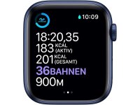 Apple Watch Series 6 GPS + Cellular 44mm blau