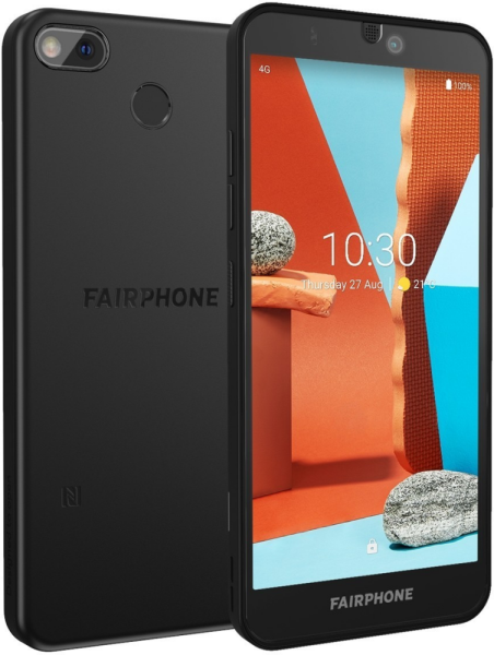 Fairphone 3+ Dual SIM 64GB solid black