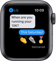Apple Watch Nike Series 6 44mm GPS Aluminium spacegrau