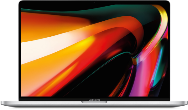 Apple MacBook Pro 16 silber, Core i7-9750H, 16GB RAM, 512GB SSD