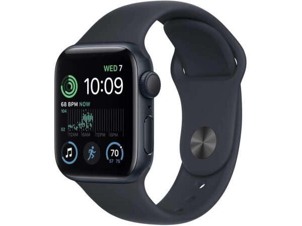 Apple Watch SE (2.Gen) GPS 40mm Aluminium Mitternacht (2022)