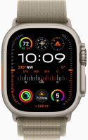 Apple Watch Ultra 2 49mm Titan GPS + Cellular Alpine Loop Olive Large