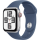 Apple Watch SE (2.Gen) GPS + Cellular 40mm Aluminium silber/blau(Denim) S/M (2024)