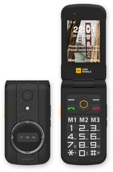 Beafon AGM M8 Flip schwarz