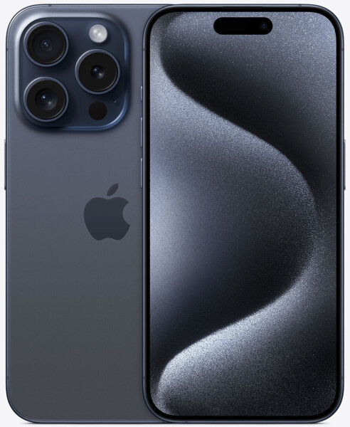 Apple iPhone 15 Pro 128GB Titan Blau