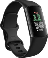 Fitbit Charge 6 Aktivitäts-Tracker obsidian/black