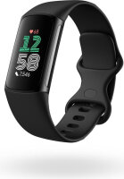 Fitbit Charge 6 Aktivitäts-Tracker obsidian/black