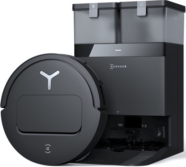 Ecovacs Deebot T50 Omni schwarz Saug-/Wischroboter inkl. Absaug-/Reinigungsstation