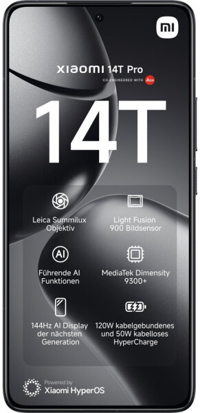 Xiaomi 14T Pro 512GB Titan Black