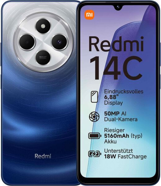 Xiaomi Redmi 14C 128GB Starry Blue