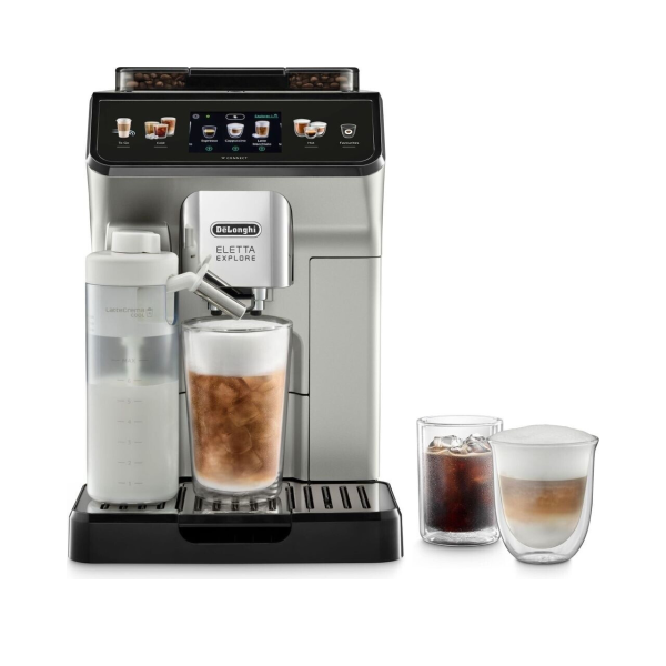 DeLonghi ECAM 450.65.S Eletta Explore Cold Brew silber/schwarz