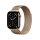Apple Watch Series 11 (GPS + Cellular) 42mm Titan Gold Milanaise Armband Gold
