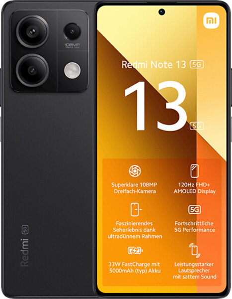 Xiaomi Redmi Note 13 5G 256GB Graphite Black