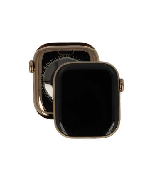 Apple Watch Series 11 (GPS + Cellular) 42mm Titan Gold - ohne Armband