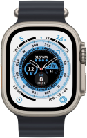 Apple Watch Ultra 49mm Titan GPS + Cellular - ohne Armband