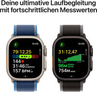 Apple Watch Ultra 3 49mm Titan Schwarz GPS + Cellular Ocean Armband schwarz