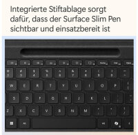 Microsoft Surface Pro Flex Keyboard mit Copilot-Taste schwarz DE