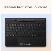 Microsoft Surface Pro Flex Keyboard mit Copilot-Taste schwarz DE