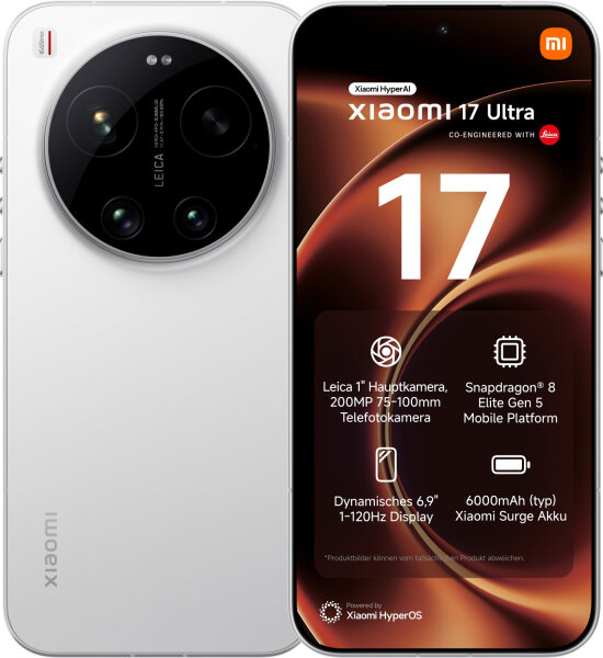 Xiaomi 17 Ultra 512GB weiß