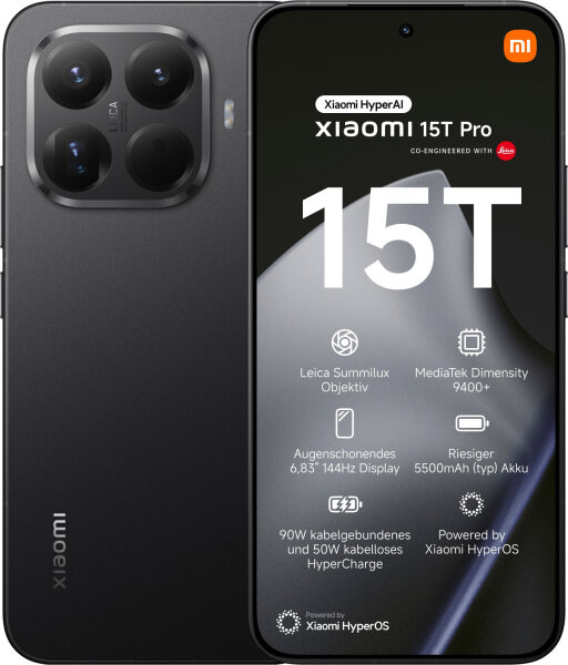 Xiaomi 15T Pro 512GB schwarz
