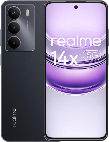 Realme 14x 5G 128GB Carbon Black