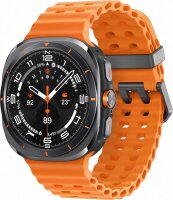 Samsung Galaxy Watch Ultra Titanium Gray Marine Band Orange